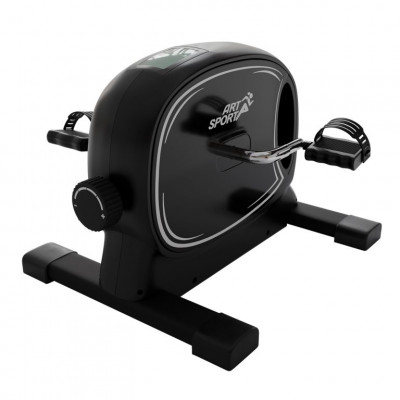 Pedálový rotoped Sportivo s LCD displejom, čierny