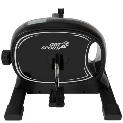 Pedálový rotoped Sportivo s LCD displejom, čierny