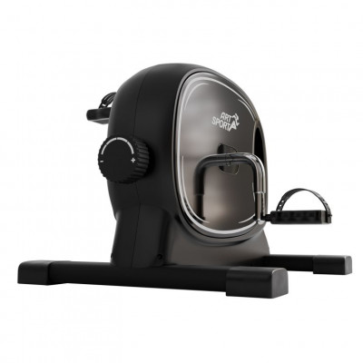 Pedálový rotoped Sportivo s LCD displejom, čierny