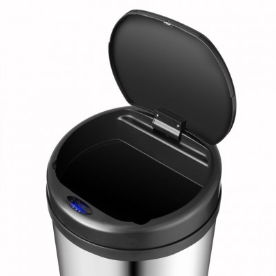 Automatický odpadkový kôš 50 l so senzorom, nerez,strieborny