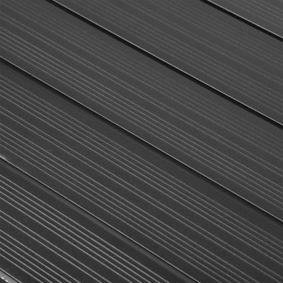 MIADOMODO Skladací stôl, 90 x 45 x 53 cm, čierny