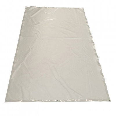 JAGO Plachta 650 g/m², hliníková oka, sivá, 3 x 6 m