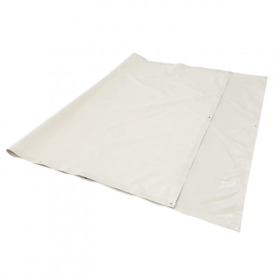 JAGO Plachta 650 g/m², hliníkové oká, sivá, 5 x 7 m