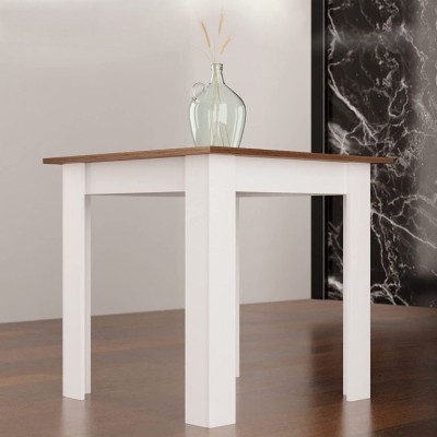 MIADOMODO jedálenský stôl pre 4 osoby,orech,80 x 80 x 76,5cm MIADOMODO jedálenský stôl pre 4 osoby,orech,80 x 80 x 76,5cm