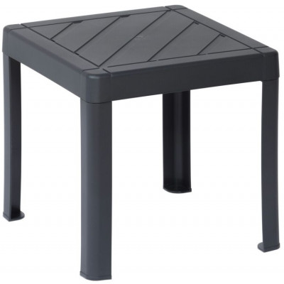 POP plastový stôl, grafit