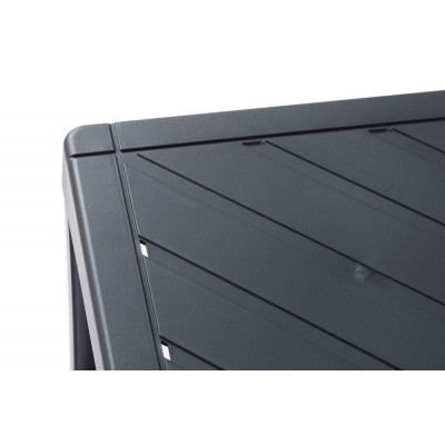 POP plastový stôl, grafit