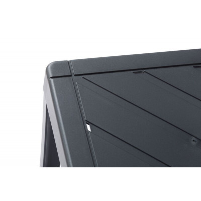 POP plastový stôl, grafit