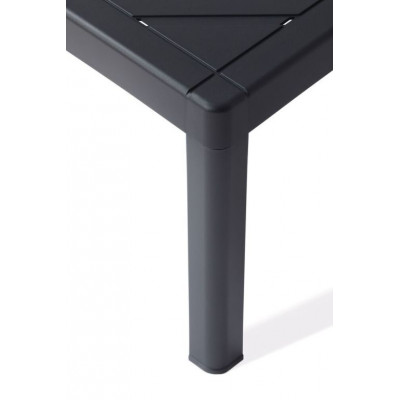 POP plastový stôl, grafit