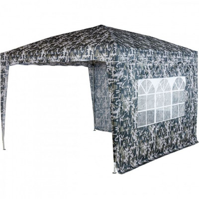 Bočná stena s 3 oknami urban pre stan INSTENT BASIC