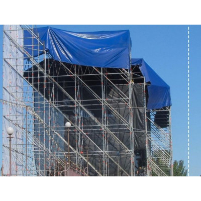 JAGO Plachta 650 g/m², hliníkové oká, modrá, 4 x 8 m
