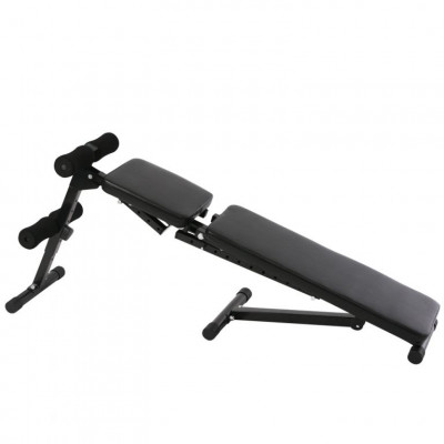 Súprava multifunkčnej posilňovacej lavice s činkami 2 x 15kg