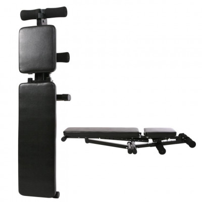 Súprava multifunkčnej posilňovacej lavice s činkami 2 x 15kg