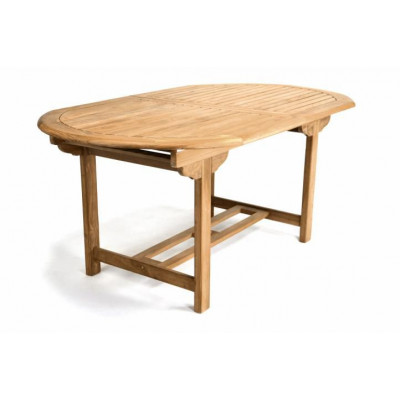 Rozšíriteľný záhradný stôl z teakového dreva Garth, 170 - 230 cm