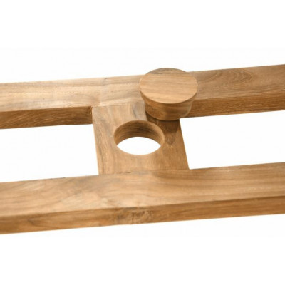 Rozšíriteľný záhradný stôl z teakového dreva Garth, 170 - 230 cm