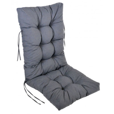 Vankúš pre vysokú stoličku PREMIUM 120 x 50 cm, tmavosivý
