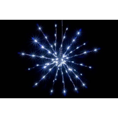 NEXOS osvetlenie - meteorický dážď,120 LED, studená biela