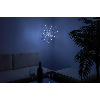 NEXOS osvetlenie - meteorický dážď,120 LED, studená biela