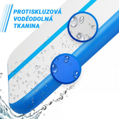 Physionics Airtrack nafukovacia žinienka, 6 m, modrá