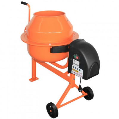 TIMBERTECH Miešačka na betón 70 l, 220 W, oceľ, 2 kolieska
