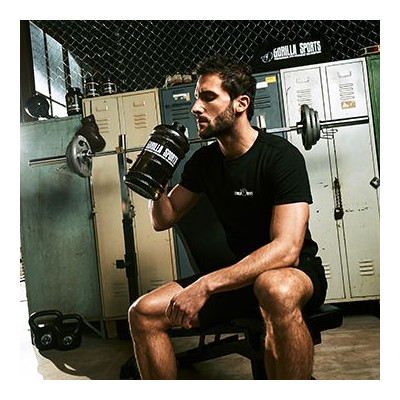 Gorilla Sports Záťažový kotúč, liatinový, 10 kg