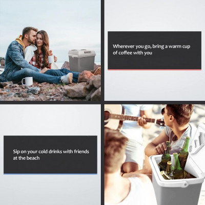 JAGO Chladiaci box, 25 l, antracit