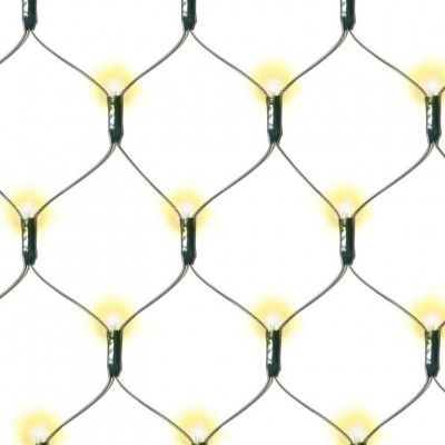 NEXOS Vianočná svetelná sieť 3 x 3 m, 128 LED, teplá biela