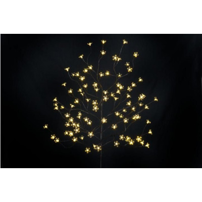 Vianočná dekorácia - svetelný strom, 150 cm, 96 LED