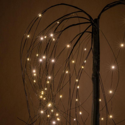 Vianočná dekorácia - svetelný strom - smútočná vŕba, 150 cm