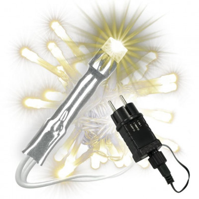 LED osvetlenie 5 m - teple biele, 50 diód