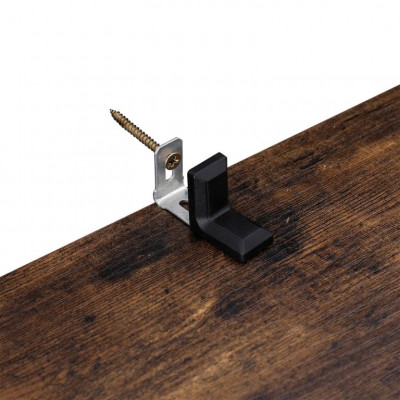 Knižnica VASAGLE 6 políc, rustikálna hnedá, drevený regál