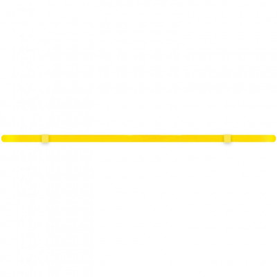 Gorilla Sports Odporová guma 6,4 mm, žltá