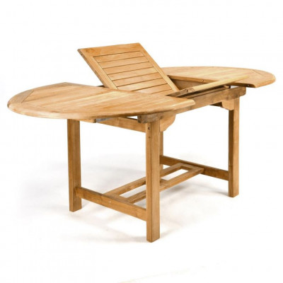 Rozšíriteľný záhradný stôl z teakového dreva Garth