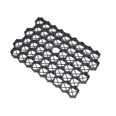 Zatrávňovacia dlažba, 60 x 40 x 4 cm, čierna