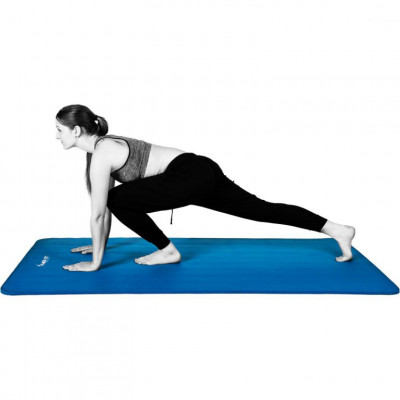 Podložka na jógu 190 x 60 x 1,5 cm, svetlo modrá