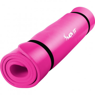 Gymnastická podložka MOVIT 183 x 60 x 1 cm - ružová
