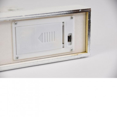 Vianočný adventný kalendár, sane, 10 LED, na batérie