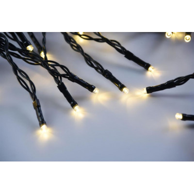 Svetelná reťaz v tvare kužeľa, 280 LED, teplá biela