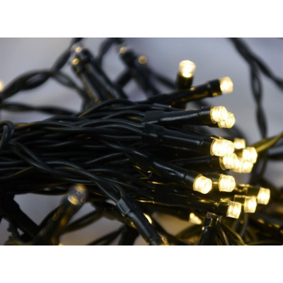 Svetelná reťaz v tvare kužeľa, 280 LED, teplá biela