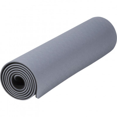 Gorilla Sports Podložka na jogu, sivá, 180 x 60 x 0,6 cm