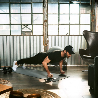 Gorilla Sports Podložka na jogu, sivá, 180 x 60 x 0,6 cm