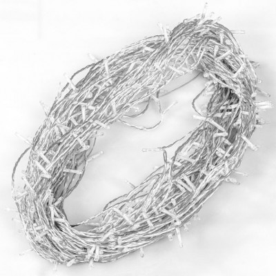 VOLTRONIC Vianočná reťaz 10 m, 100 LED, farebná, na batérie