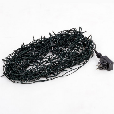 VOLTRONIC Vianočná reťaz 10 m, 100 LED, farebná, ovládač