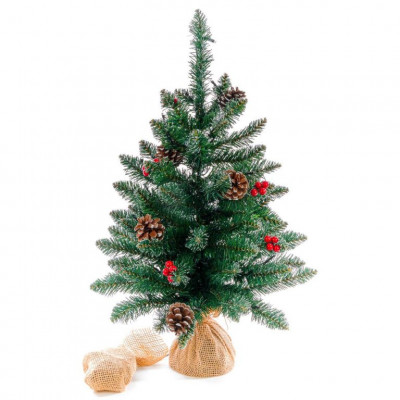 Vianočný stromček s osvetlením - 60 cm, 30 LED