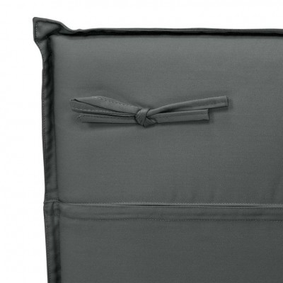 DIVERO polstrovanie na lavicu 146 cm, antracit