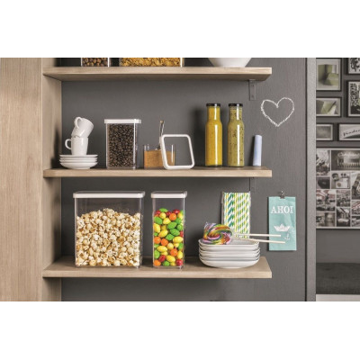 LOFT dóza na potraviny, transparentná, plast, 1 l