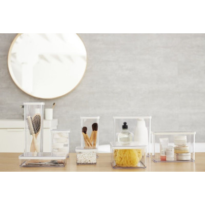 LOFT dóza na potraviny, transparentná, plast, 1 l