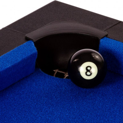 GamesPlanet® biliardový stôl COMPACT, modrý, 4ft