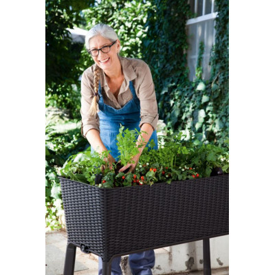 Kvetináč EASY GROW - antracit