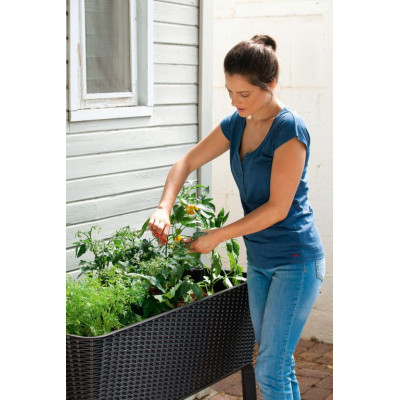 Kvetináč EASY GROW - antracit