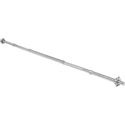Physionics činková chrómovaná ty, 120 cm + hviezdicové zámky